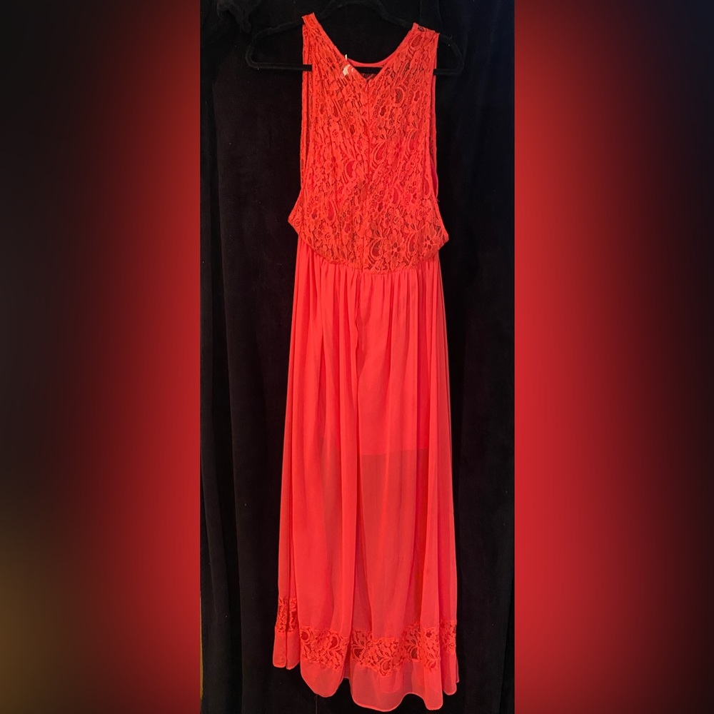 Point Dress See through Top wWith Built In Bra